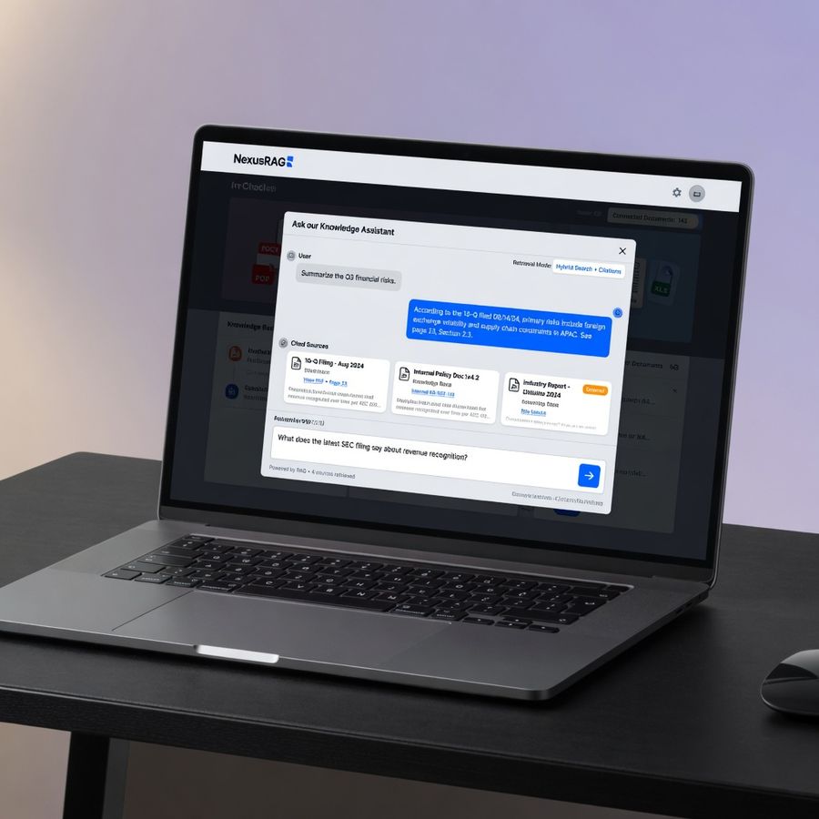 Jasa Integrasi AI Assistant ke Website (RAG + Chat Widget)