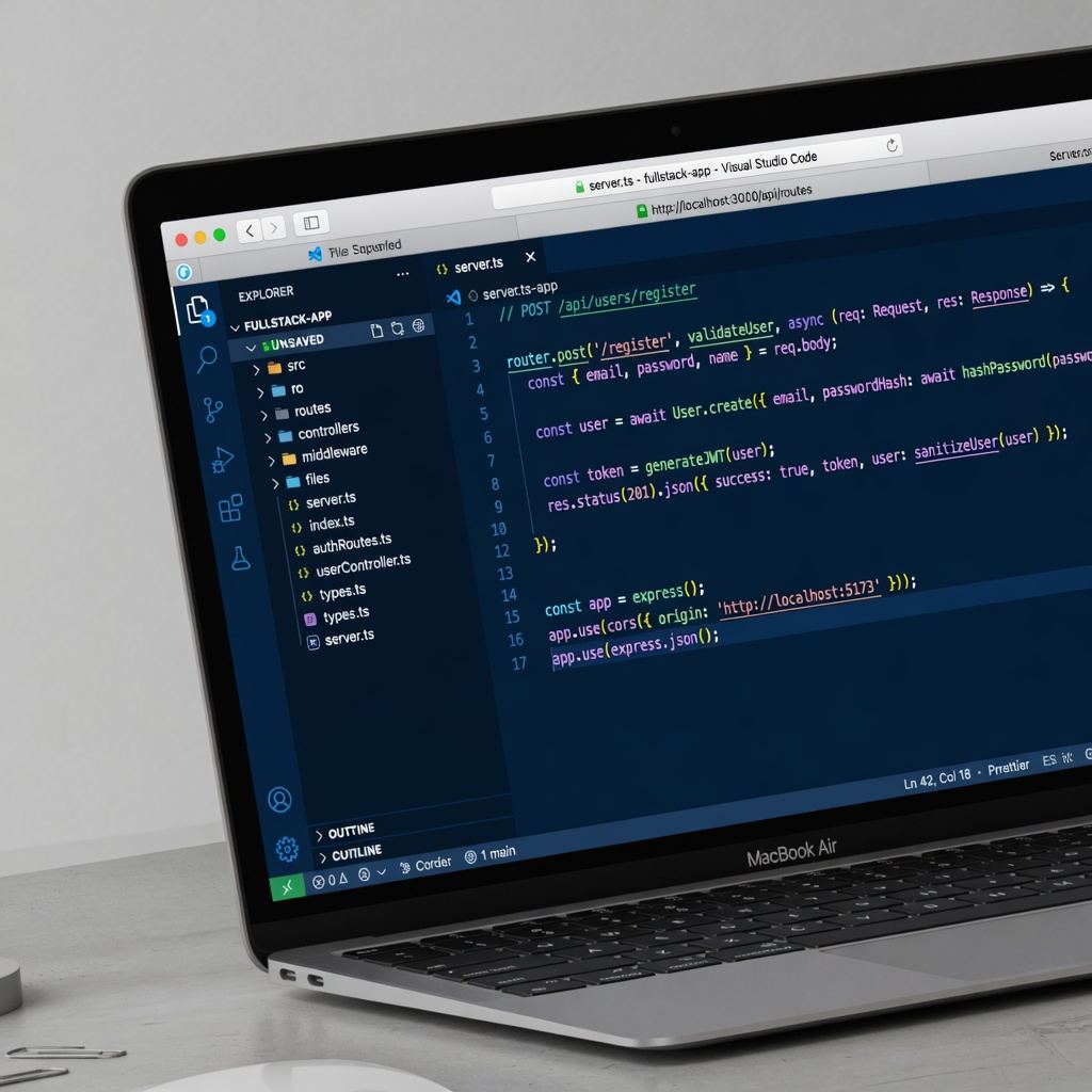 Jasa Pembuatan Website Custom Full Stack