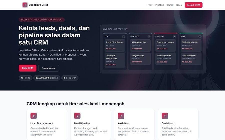 CRM vs Spreadsheet untuk Leads (2026)