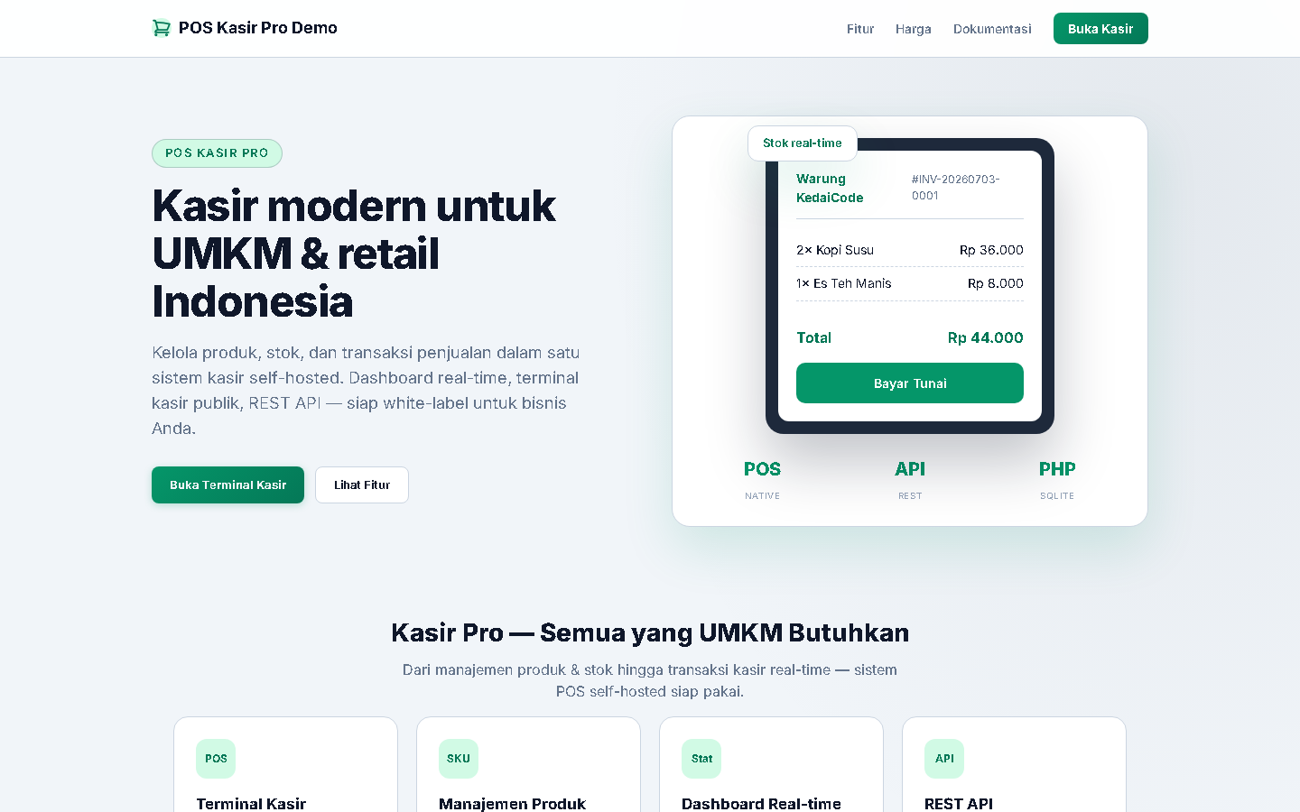 Pos Kasir Pro