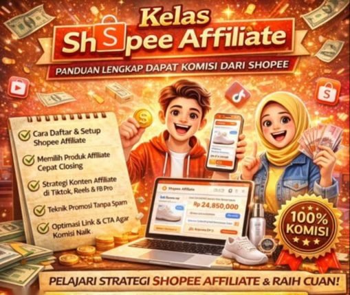 kelas Shopee Affiliate | Cara Naik Komisi &amp; Closing Lebih Tinggi