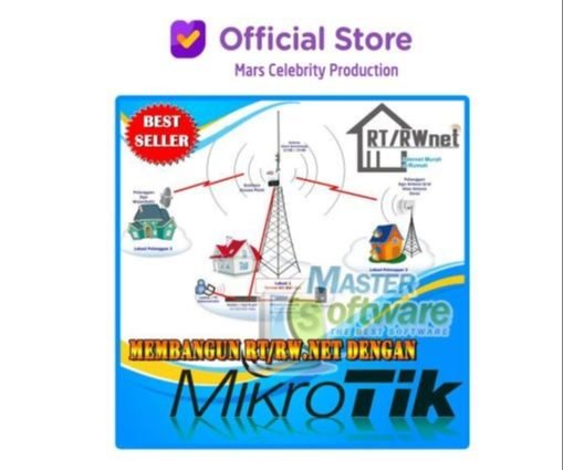 Paket Tutorial Membangun Jaringan RT RW NET Dengan Mikrotik Lengkap Microtic