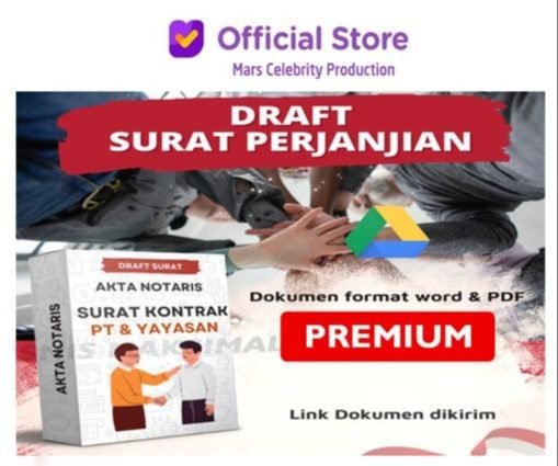 Draft File Surat Perjanjian Kontrak Kerja PT &amp; Yayasan Perusahaan Akta Notaris