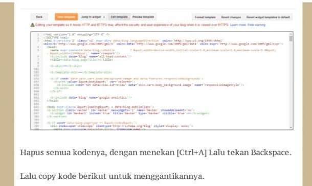 5 Ebook Panduan Lengkap Membuat Template Blogspot Sendiri
