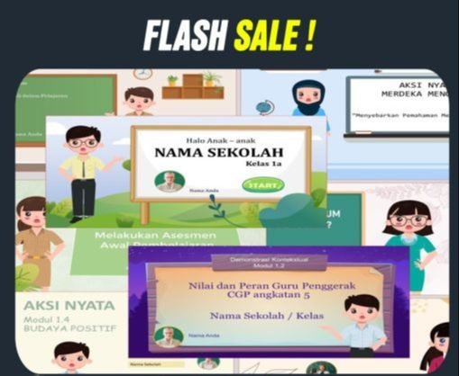 TEMPLATE PRESENTASI PENGAJAR GURU DOSEN TEACHER TK SD SMP SMA PAUD PPT PREMIUM POWER POINT