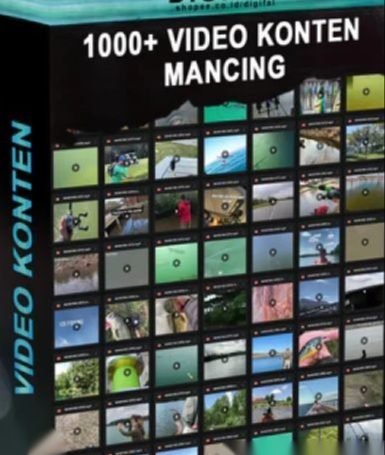 1000 video Konten mancing siap upload