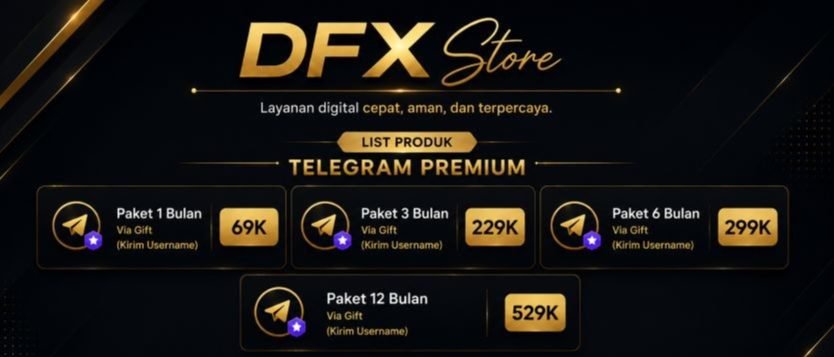 Jasa Aktivasi Telegram Premium Via Gift Resmi ( Khusus 1 Bulan Via Login )