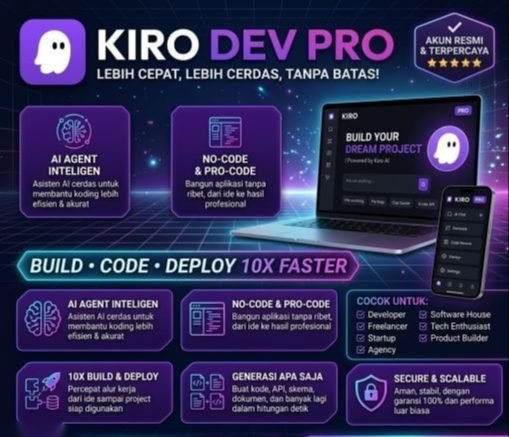 AI KIRO PRO - KIRO DEV PRO CREDIT 1000