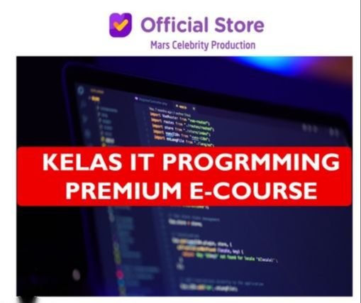 Paket Kelas IT 100 E-Course Premium Programming UI UX Design Data Cybersecurity PHP CodeIgniter CI NodeJS