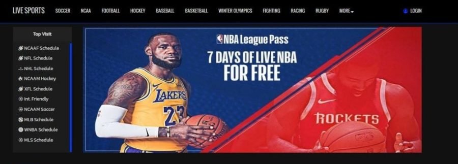 Script Landing Page Sports