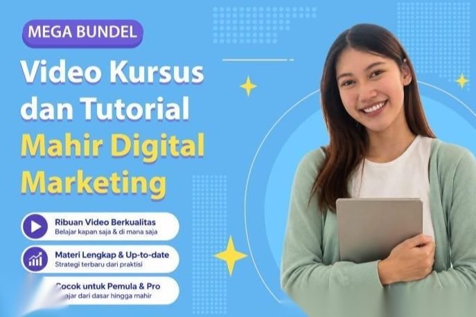Mega Bundle Video Kursus & Tutorial Mahir Digital Marketing