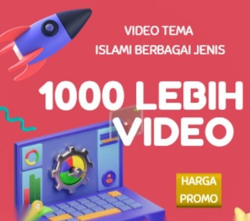 Berdakwah jadi mudah! Video Islami siap upload, tanpa edit, tanpa ribet!