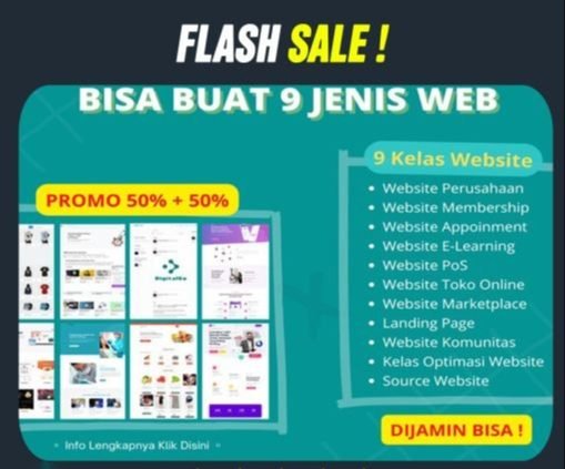 RAHASIA CEPAT BELAJAR MEMBUAT WEB SEMUA JENIS WEBSITE DEVELOPER INSTANT