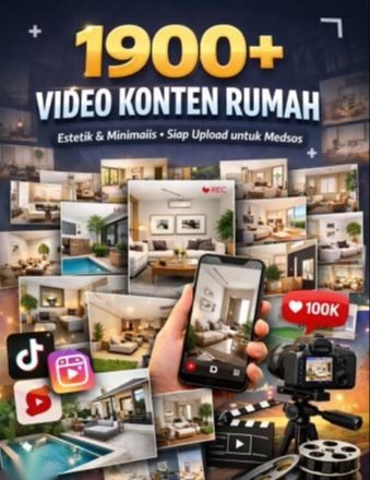 1900+ Video Konten Rumah Estetik & Minimalis | Siap Upload untuk Media Sosial