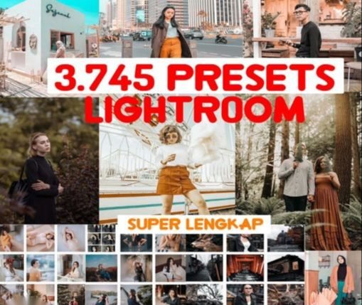 3.745 Presets Desktop - 500 Android - 200 iPhone Effect Lightroom lengkap Wedding - Folk - Urban