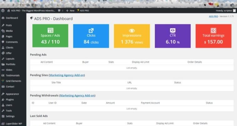 [Promo] Ads Pro 4.54 Full Acess + Addons - Ad Management Wordpress