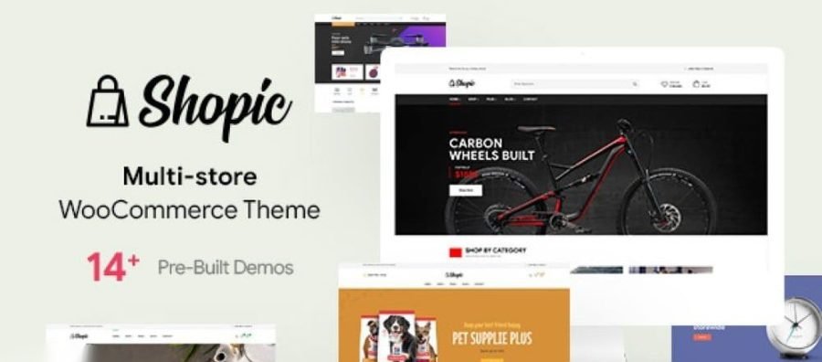 Shopic v2.2.4 Premium - Tema WordPress Multistore WooCommerce