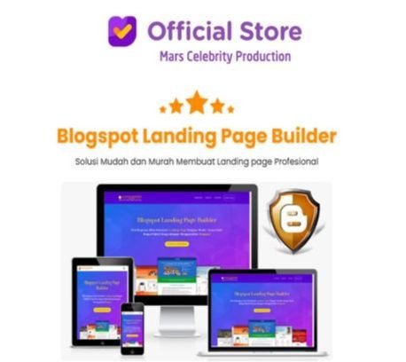 Software Tools Ajaib Website Blogspot Landing Page Builder Lifetime Premium PRO Plus
