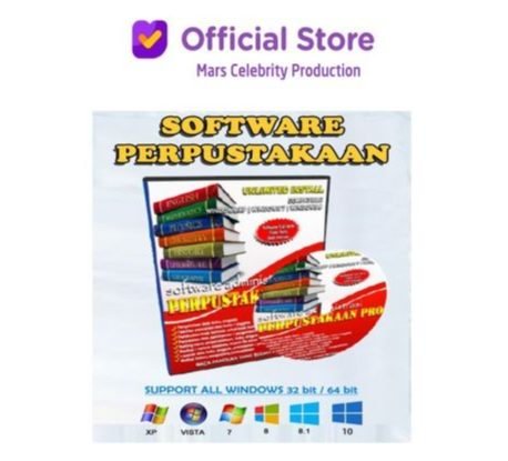 Software Perpustakaan Buku Full Version Library Books Premium PRO Plus Program Aplikasi