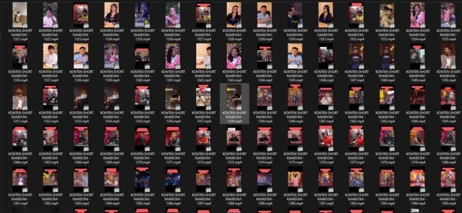 KUMPULAN KONTEN SHORT RANDOM (1.400 + VIDEO SHORT)