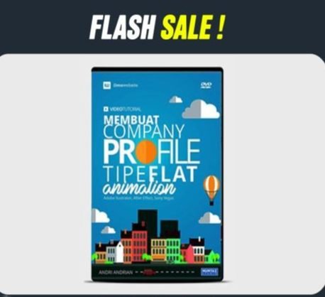 KOLEKSI VIDEO TUTORIAL CARA MEMBUAT COMPANY PROFILE PERUSAHAAN TIPE FLAT ANIMATION