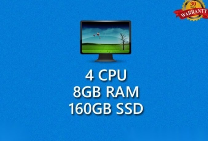 RDP VPS 4 CPU 8 GB RAM SSD 160GB FULL GARANSI