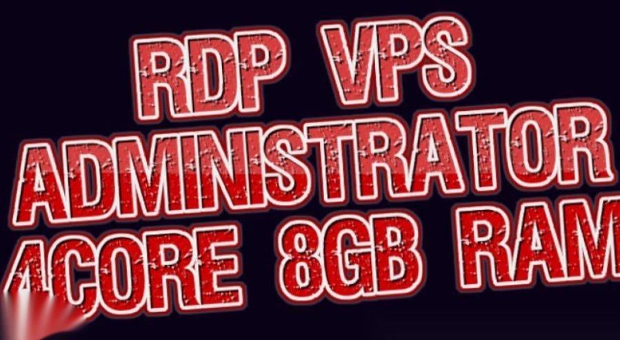 (PROMO) RDPVPS Administrator 4CORE 8GB RAM
