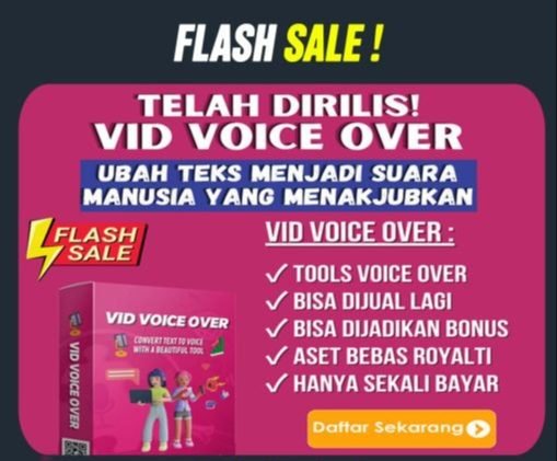 PROGRAM PENGISI SUARA VIDEO - DUBBING VOICE OVER CONVERT TEXT TO VOICE AI – YOUTUBER LIPSYNC NARASI SOFTWARE APLIKASI