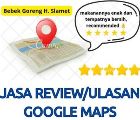 10 Review/Ulasan Google Maps (BERGARANSI &amp; BISA KUSTOM)