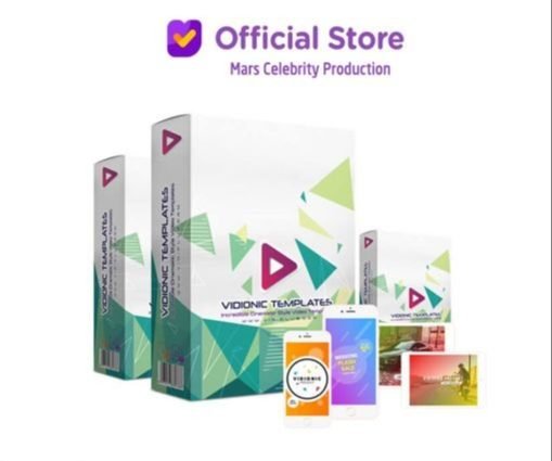 Paket Vidionic Video Template Power Point PPT Premium Slide Presentasi PowerPoint
