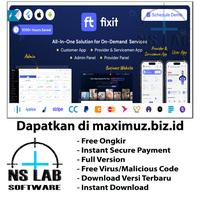 Fixit | Multi Vendor On Demand, Handyman, Home service Flutter App with Admin Complete Solution