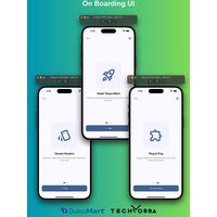 Source Code Flutter – Onboarding UI Pack (3 Screen Swipe + Indicator + Get Started) – Dark & Light Theme