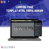 Jual Source code Website landing page law firm - HTML