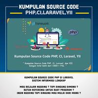Kumpulan Source Code PHP CI LARAVEL Sistem Informasi Lengkap Dengan