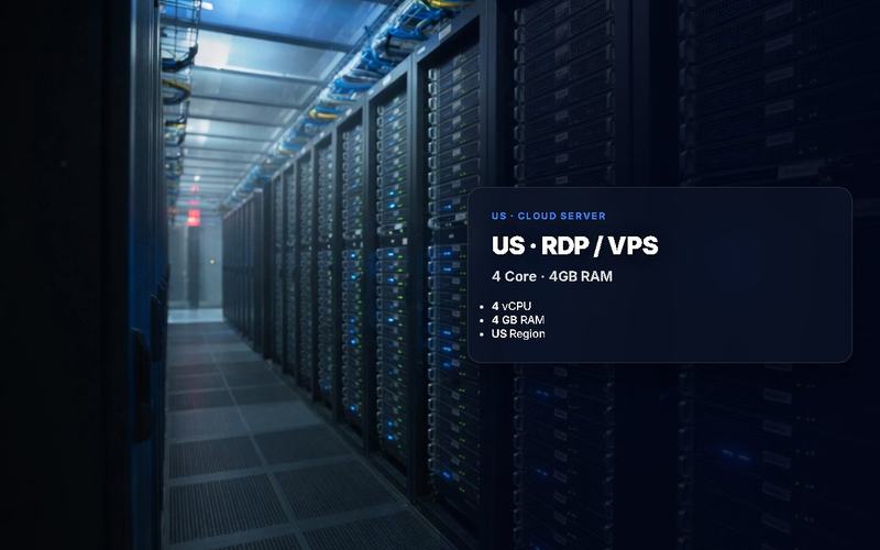 RDP/VPS BISA DIPERPANJANG TERUS DENGAN IP SAMA, WINDOWS CPU 4 CORE 4 GB RAM, FULL ADMINISTRATOR, FULL GARANSI