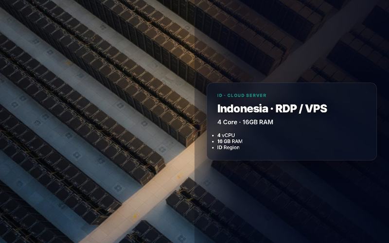 RDP / VPS RAM 16 GB 4 CORE INDONESIA BULANAN ANTI MATI BISA DI PERPANJANG