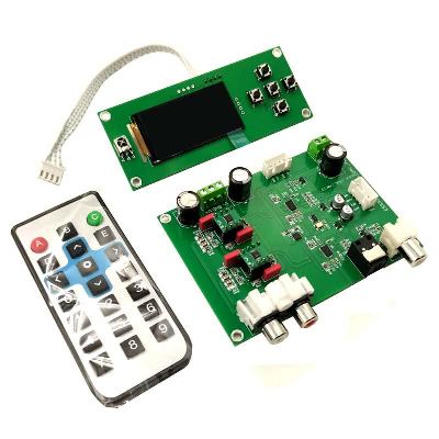 TSP Dual Es9038Q2M HiFi DAC Supports Native DSD Source Code 512 With opa1612 Remote Control