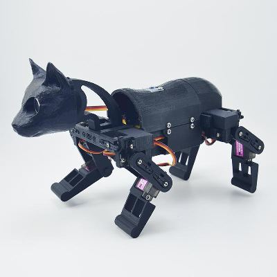 12 Dof Quadruped Bionic Robot Cat For Arduino Programming Original Open Source Code Android App Programming