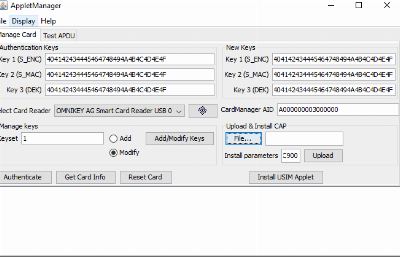 Software Load Applet Javacard Dan Source Code (Java)