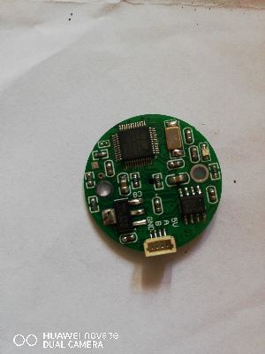 Open Source Magnetic Encoder As5600 Chip Supports ModbusRTU Protocol Multi-turn Transmission Schematic Diagram and Code