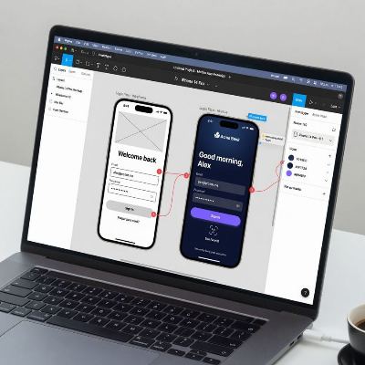 Jasa UI/UX Design Website / App