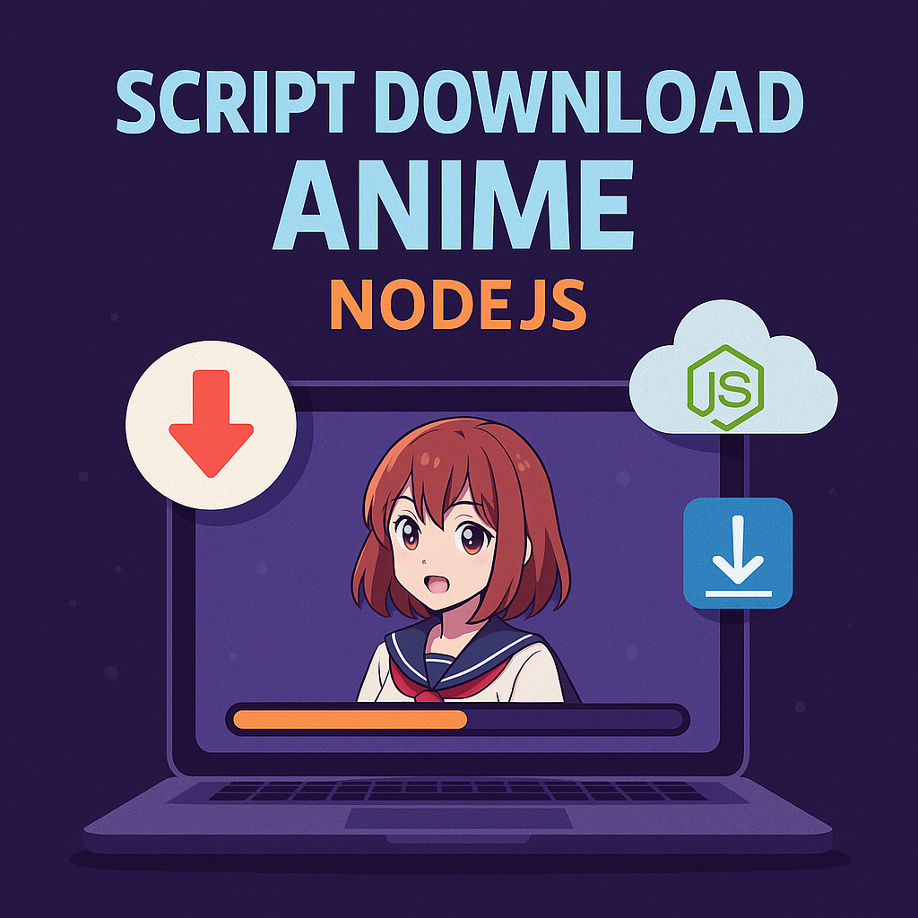 Script Download Full Batch Anime | NodeJS | Auto Grab Semua Episode