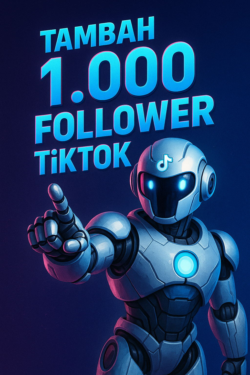 Tambah 1.000 Follower TikTokk