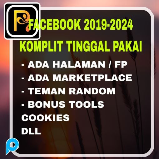 1 Akun FB OLD/BERUMUR KOMPLIT & Bergaransi (2018-2024)