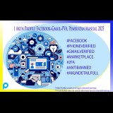1 Akun Profile Facebook+Gmail+PVA, Pembuatan Manual 2025