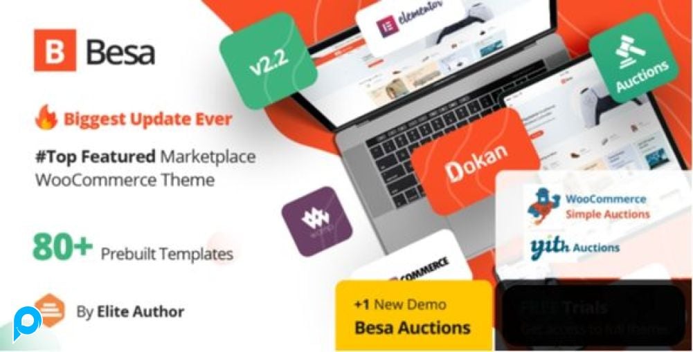 [#1 Elite Author] BESA Marketplace Theme WooCommerce