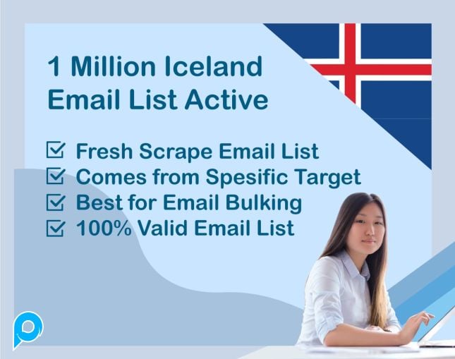1 Juta Iceland Email List Aktif 2025