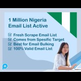 1 Juta Nigeria Email List Aktif 2025