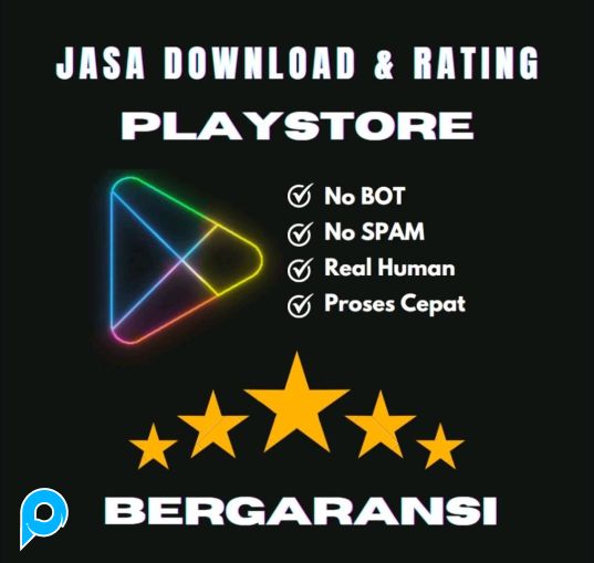 1 hari saja pengerjaannya Jasa Tambah 50 Download/Rating/Review/Ulasan Aplikasi Playstore