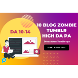 10 Blog Zombie Tumblr High Authority DA 10-14 | Cocok Buat Backlink Tier 2 / Tier 3